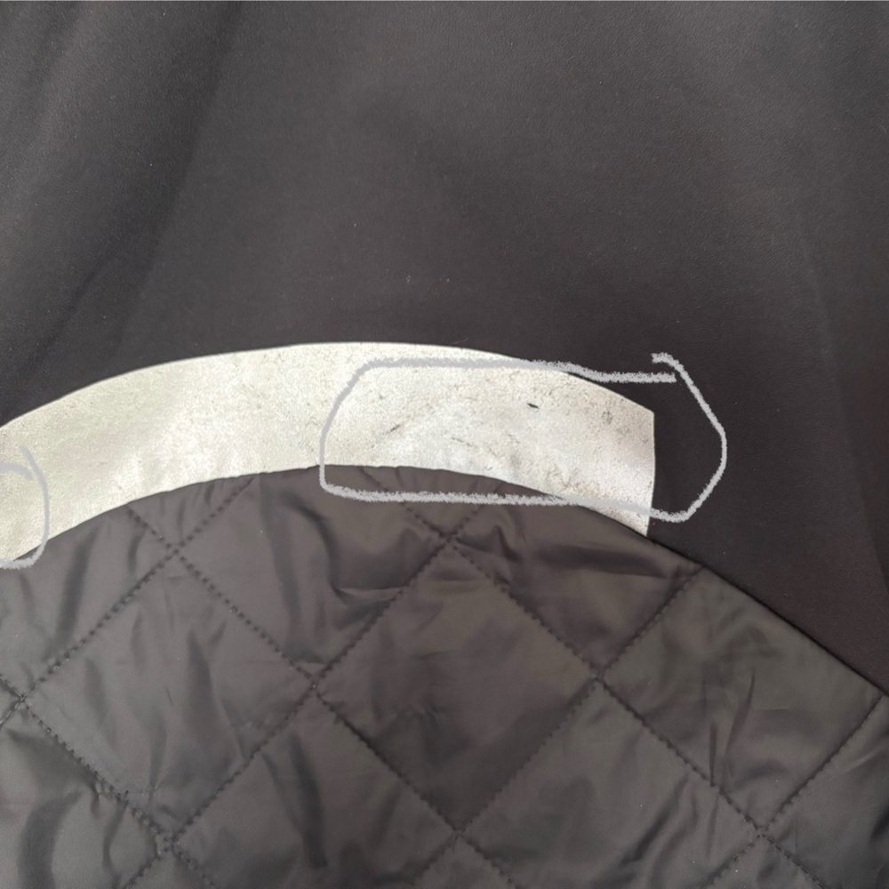 Stella McCartney x Adidas Bomber Jacket, Black, Small with Zipper Pockets. - Picture 5 of 6